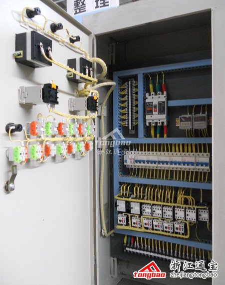 通寶拋丸機電控系統